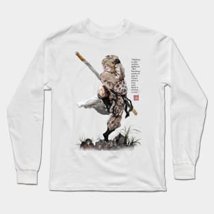 Monkey King Scans Long Sleeve T-Shirt